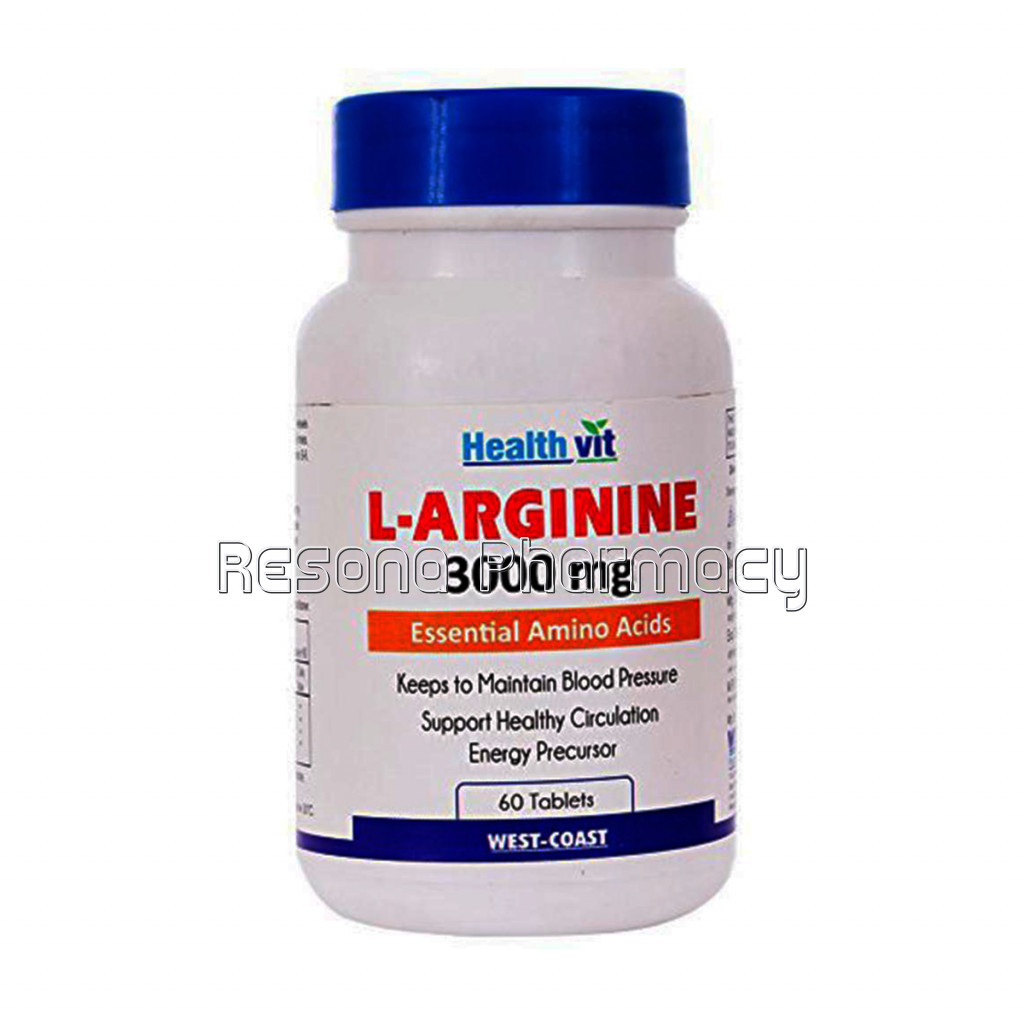 Healthvit L Arginine 3000 Mg