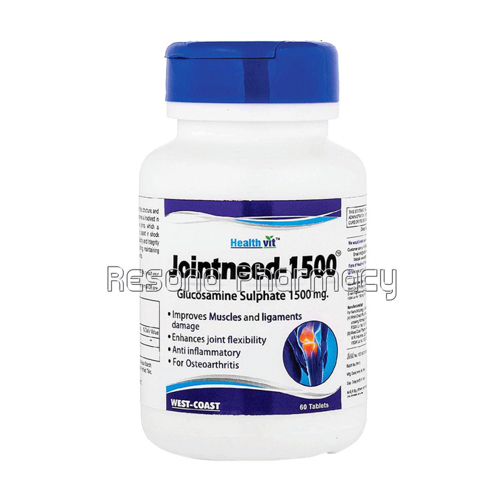 Healthvit Jointneed 1500 Glucosamine Sulphate 1500 Mg