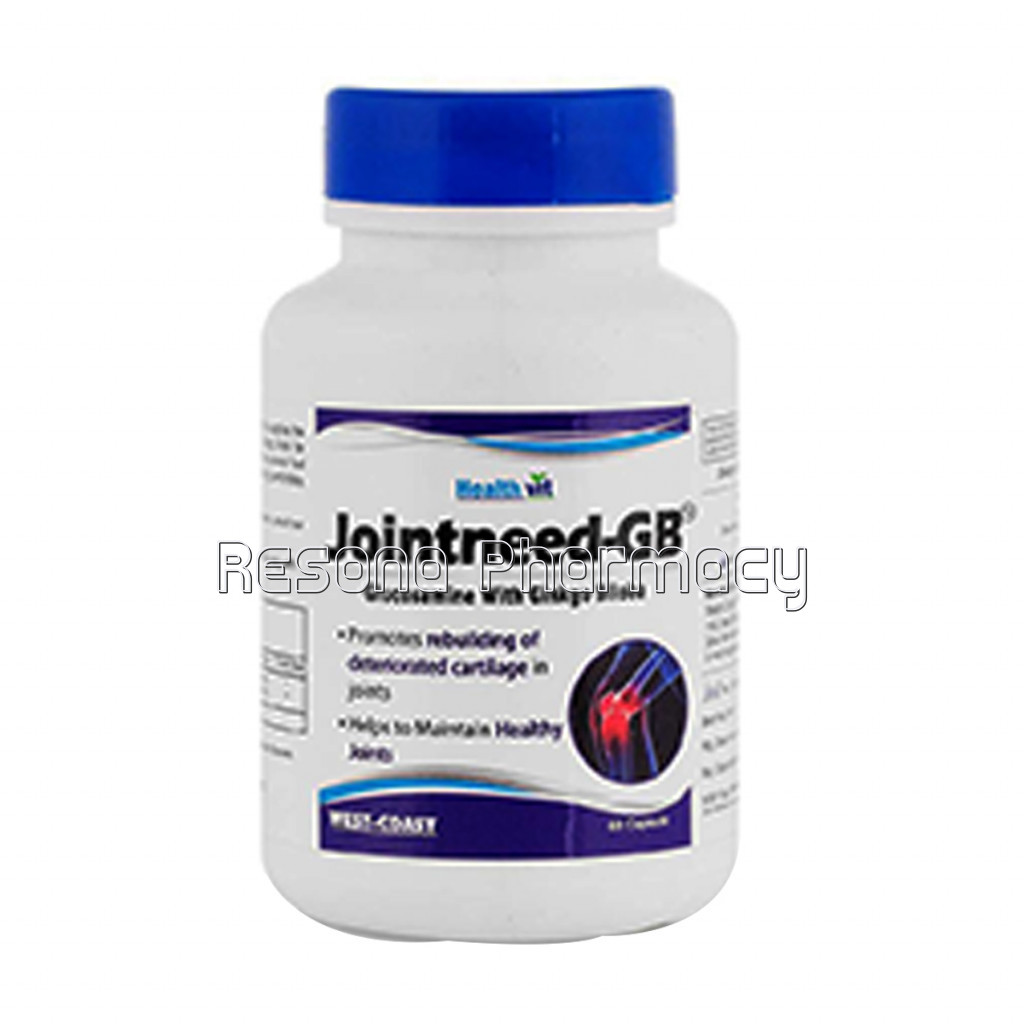 Healthvit Jointneed Gb Glucosamine 500Mg, Ginkgo Biloba 50Mg
