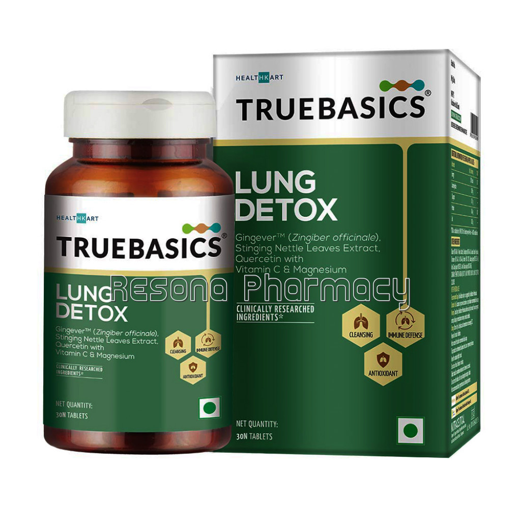 Truebasics Lung Detox, 30 Tablet(S)