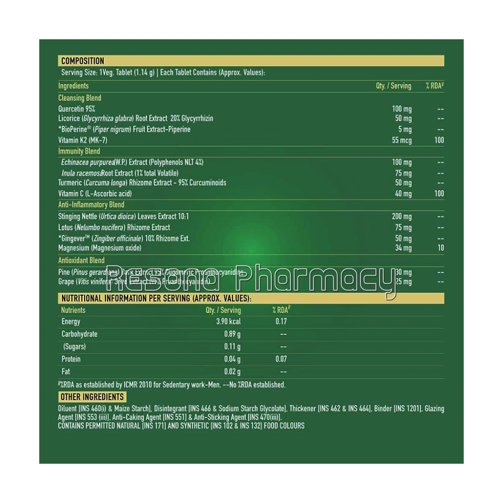 Truebasics Lung Detox, 30 Tablet(S)
