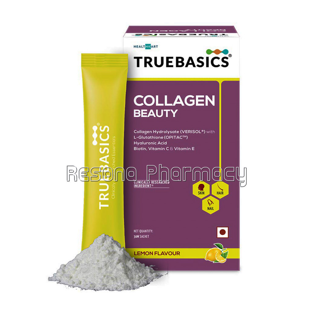 Truebasics Collagen Beauty, 30 Piece(S)/Pack, Lemon