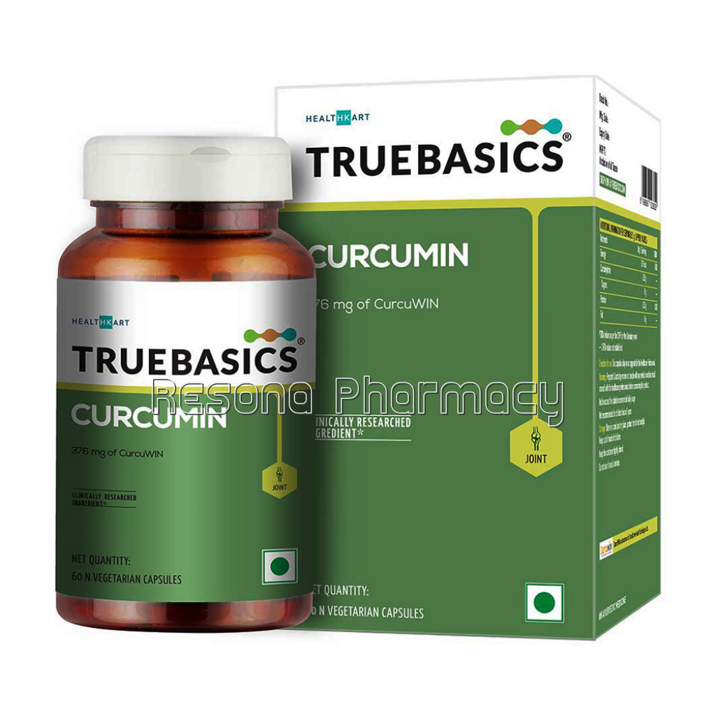Truebasics Curcumin, 60 Capsules