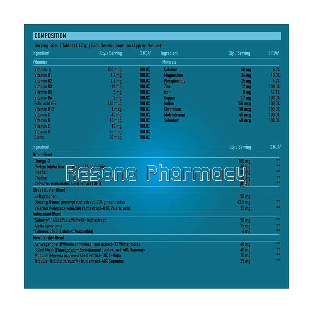 Truebasics Multivit Men, 30 Tab