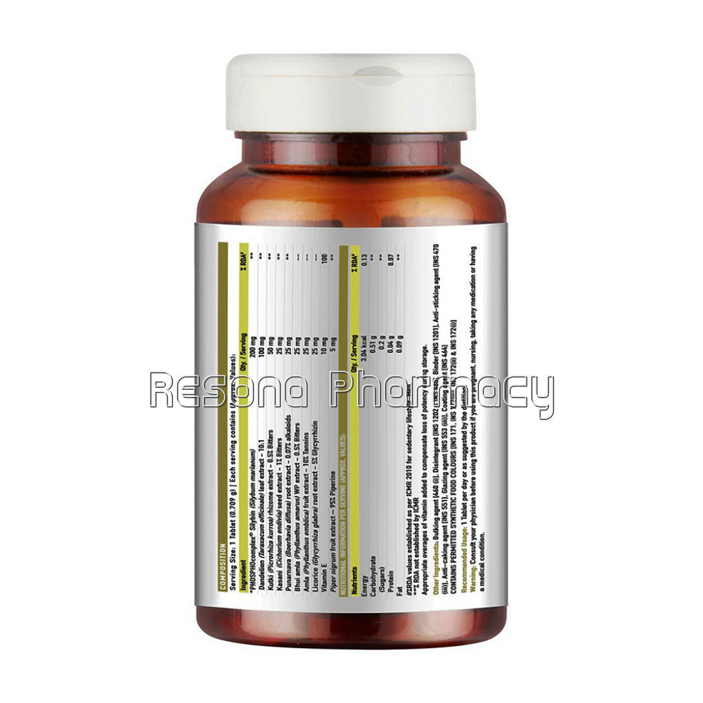 Truebasics Liver Detox With Silybin Milk Thistle Extract, 30 Tablet(S)