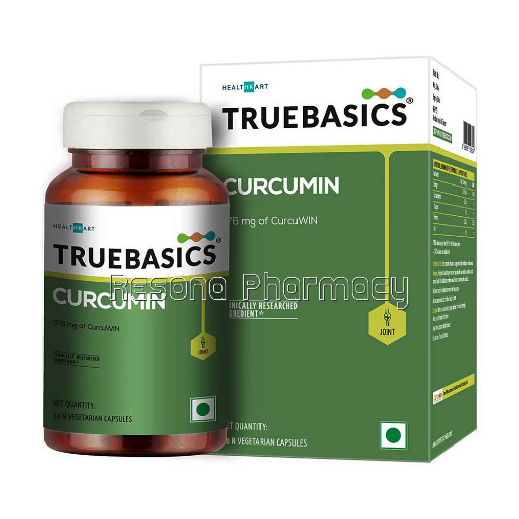 Truebasics Curcumin, 30 Capsules