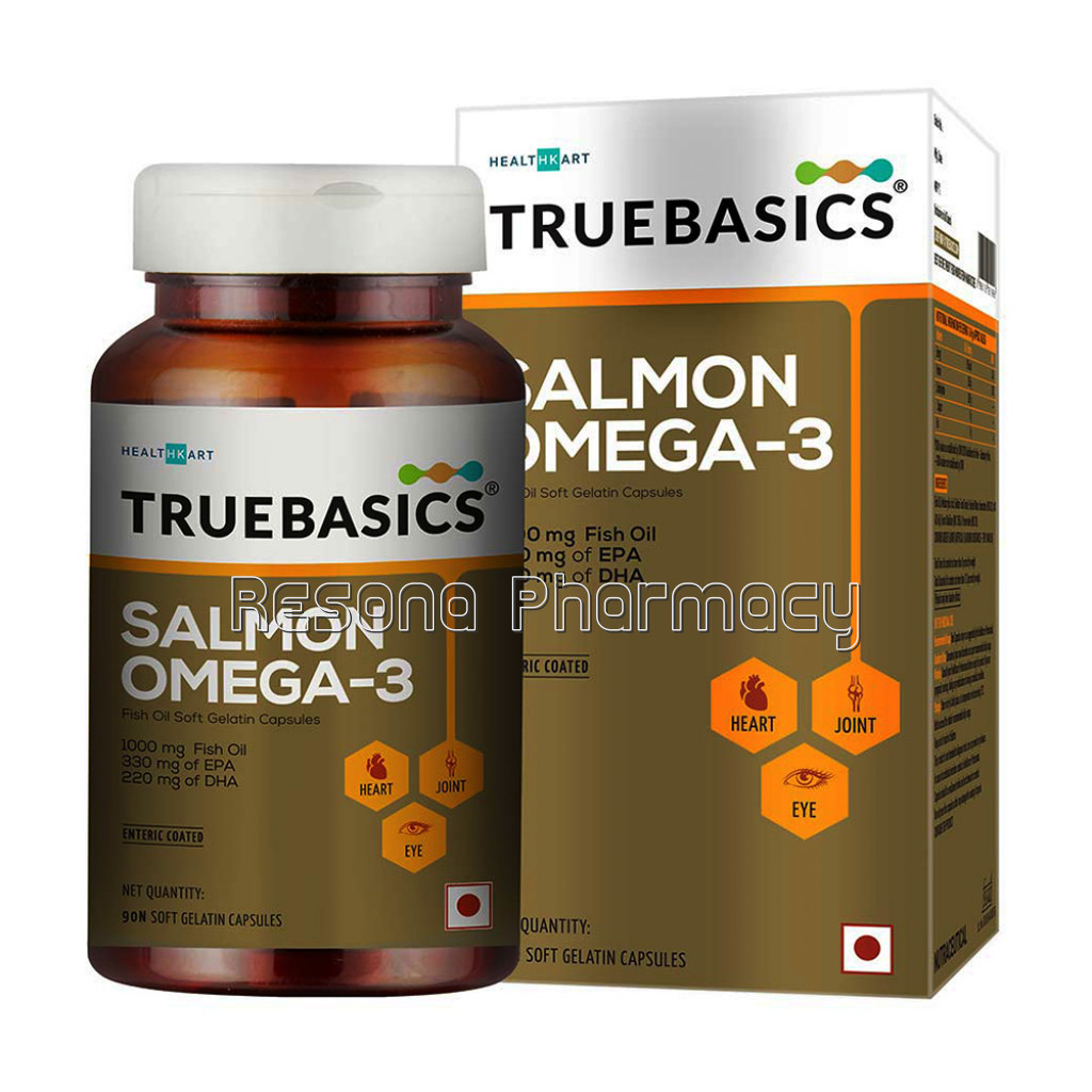Truebasics Salmon Omega 3 Epa 330 Dha 220, 90 Softgels
