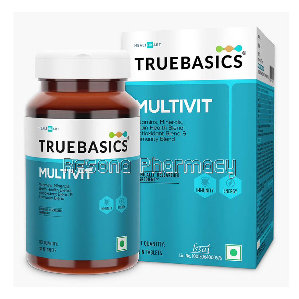 Truebasics Multivitamin, 30 Tablet(S), Unflavoured