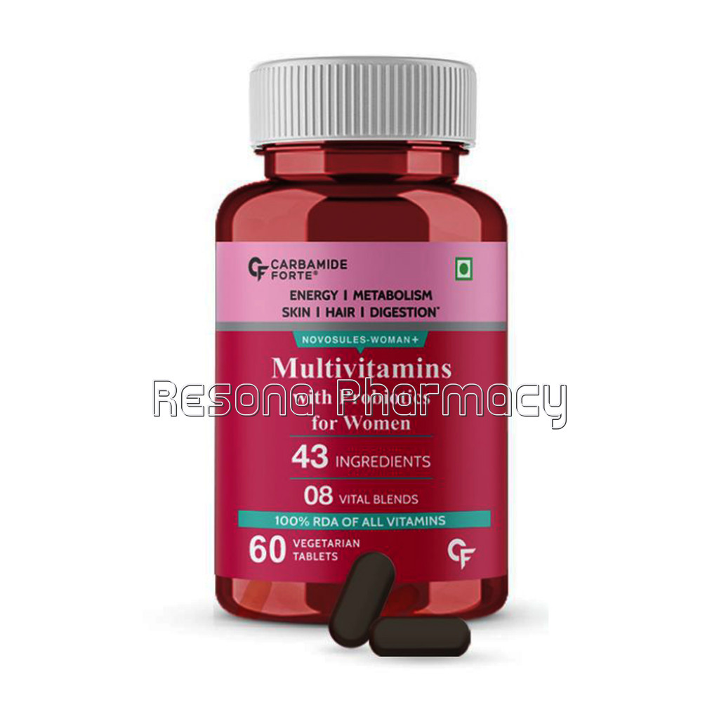 Cf Multivitamins For Women Supplement   43 Ingredients   60 Tablets