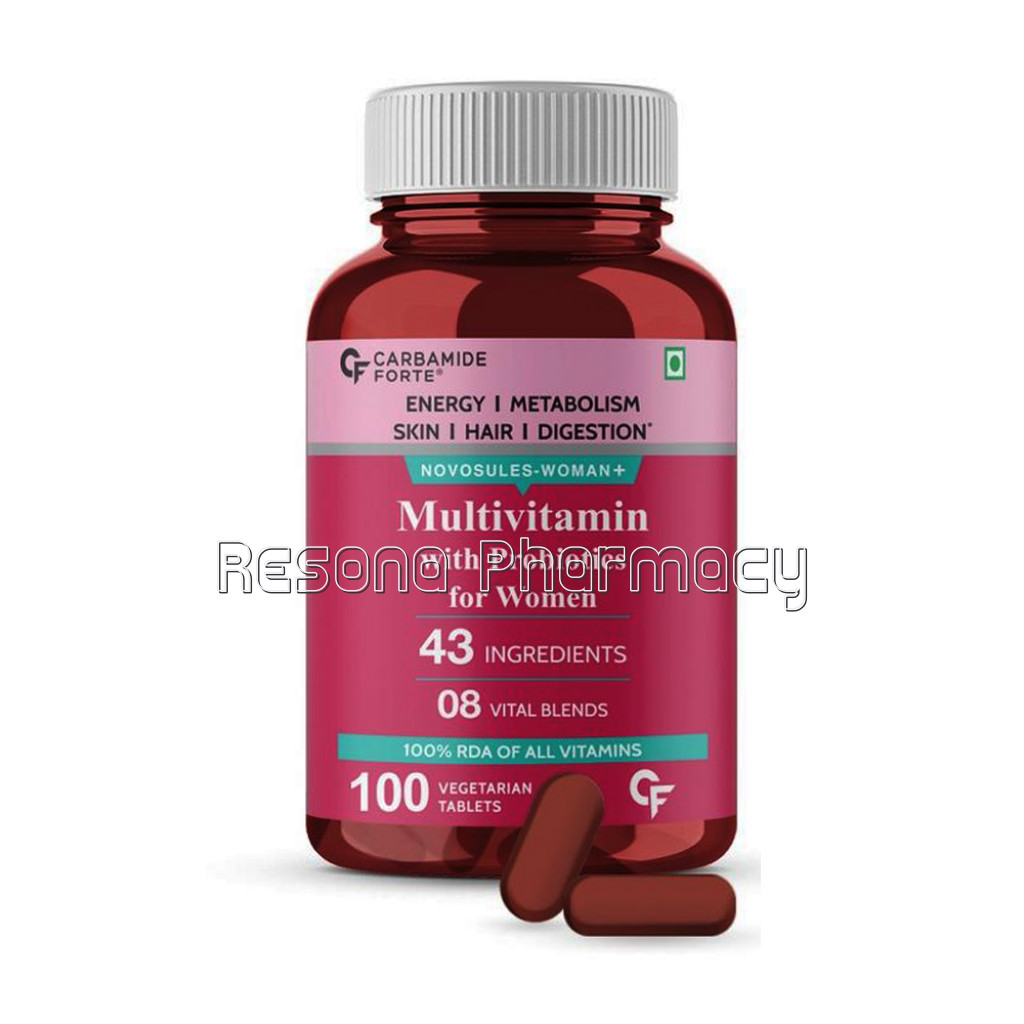 Cf Multivitamins For Women Supplement   43 Ingredients  100 Tablets