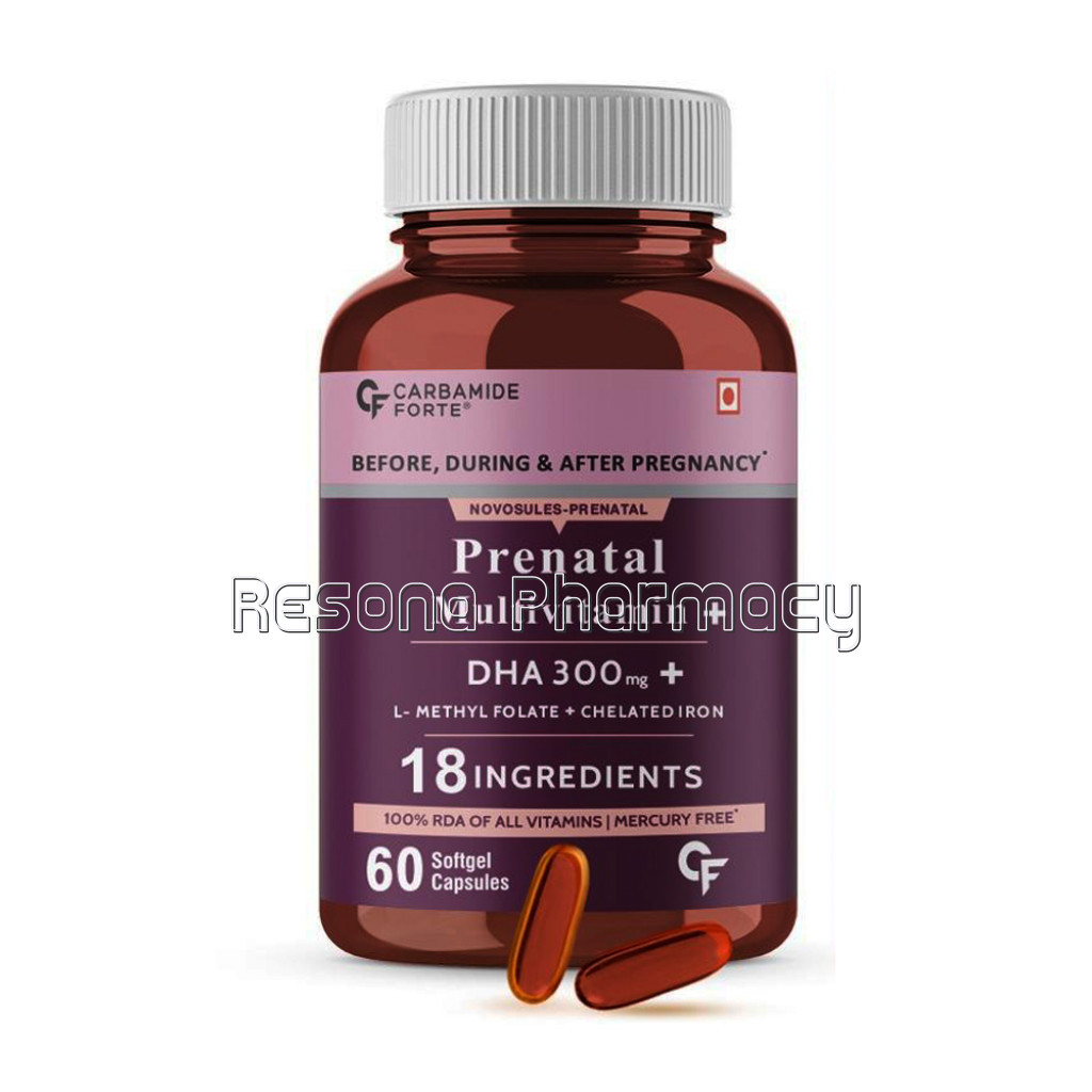 Cf Prenatal Multivitamin For Pregnancy With Dha – 60 Capsules