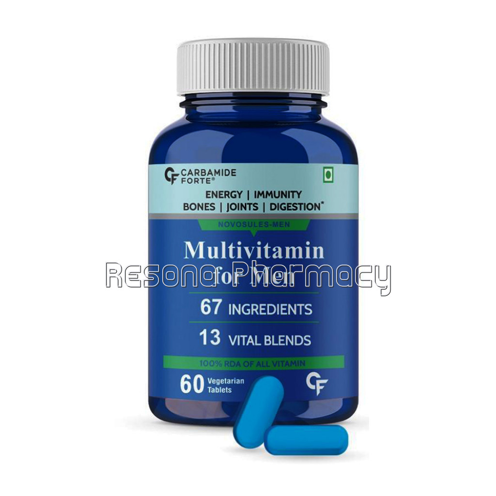 Cf Multivitamin For Men For Immunity and Energy With 67 Ingredients |Multi Vitamins, Minerals, Probiotics, Superfoods, Fruits and Vegetable Blend– 60 Veg Tablets