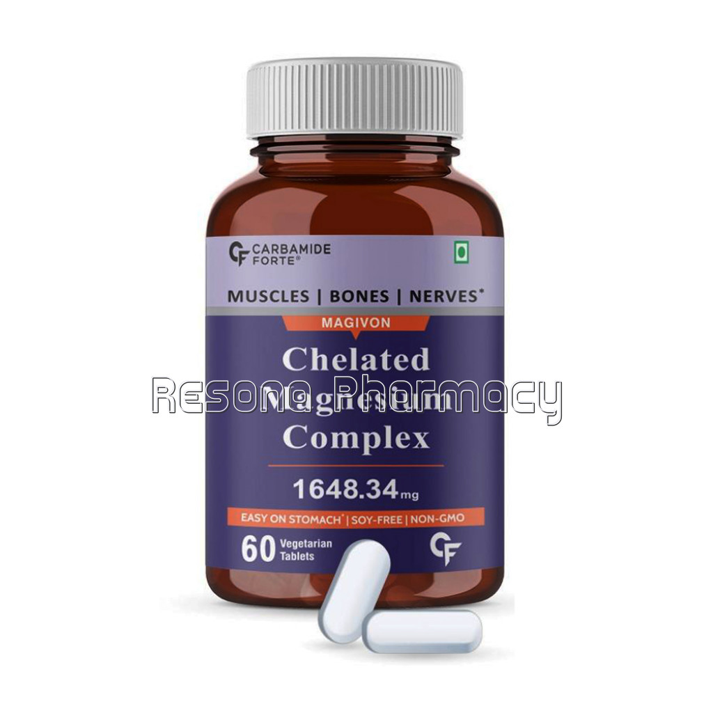 Cf Chelated Magnesium Complex 1648Mg Per Serving   60 Tablets