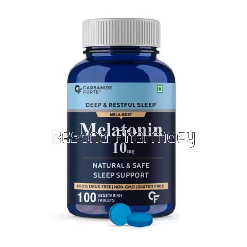 Cf Sleeping Aid Pills Melatonin 10Mg Supplement 100 Tablets
