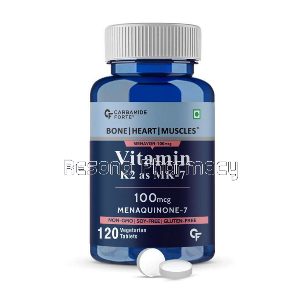 Cf Vitamin K2 Mk7 100Mcg – Vitamin K27 From Denmark – 120 Tablets