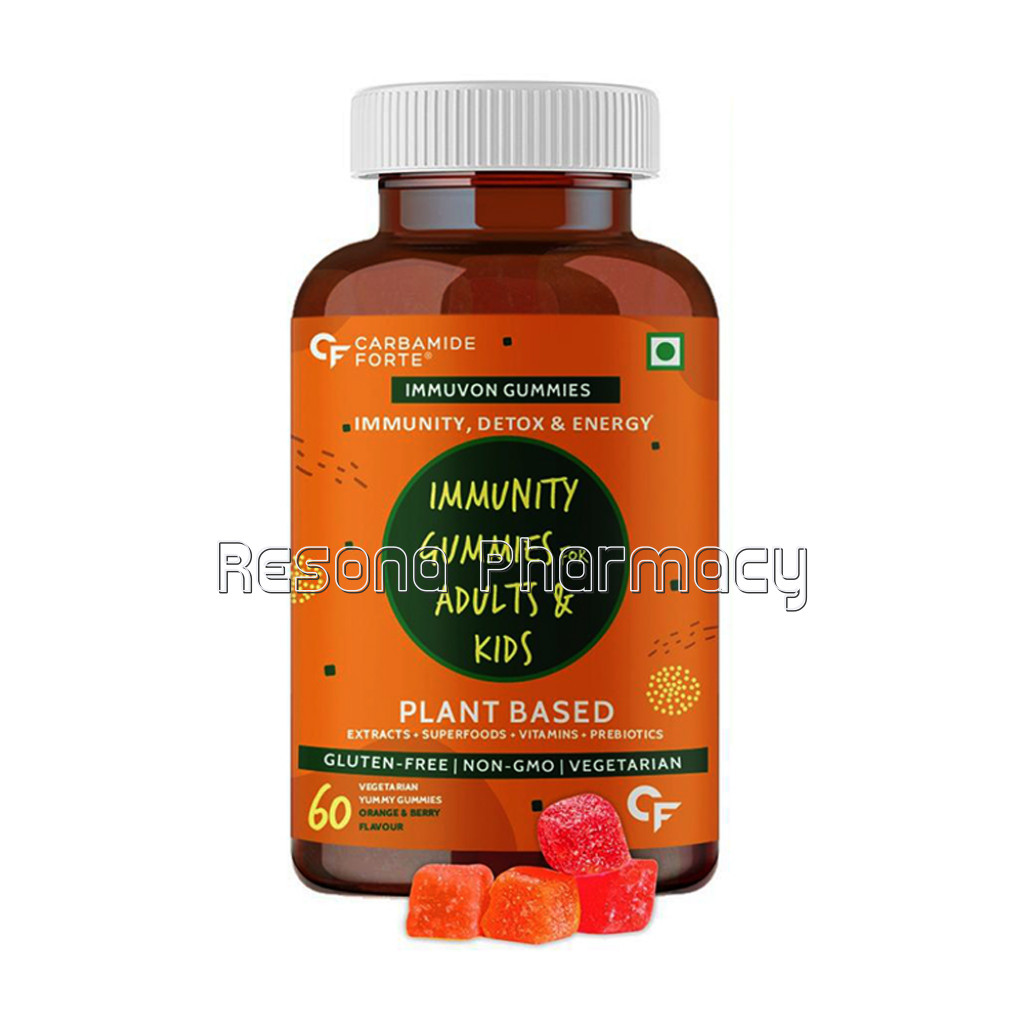 Cf Vitamin C Immunity Booster Gummies For Adults And Kids   60 Gummies