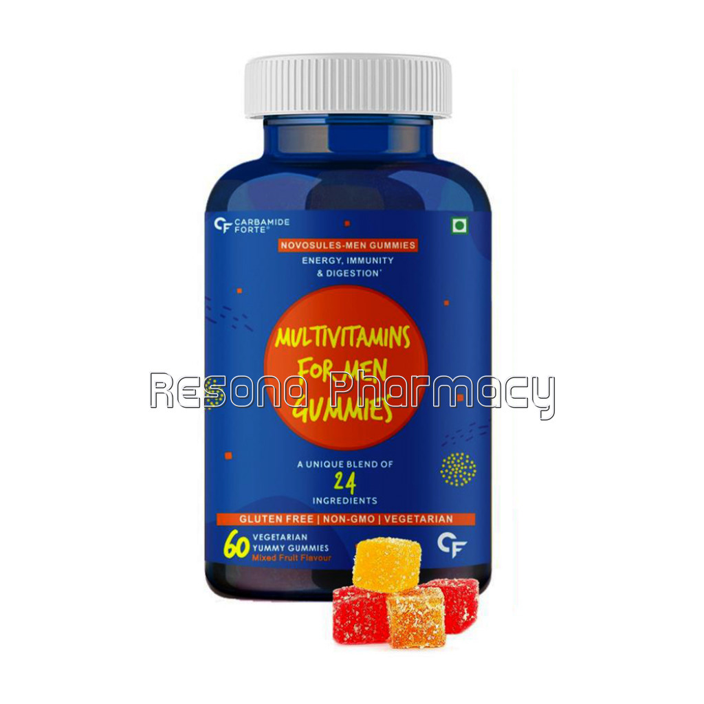 Cf Multivitamin For Men Gummies With Superfoods and Antioxidants For Immunity, Minerals For Energy and Probiotics For Digestion   60 Veg Gummies