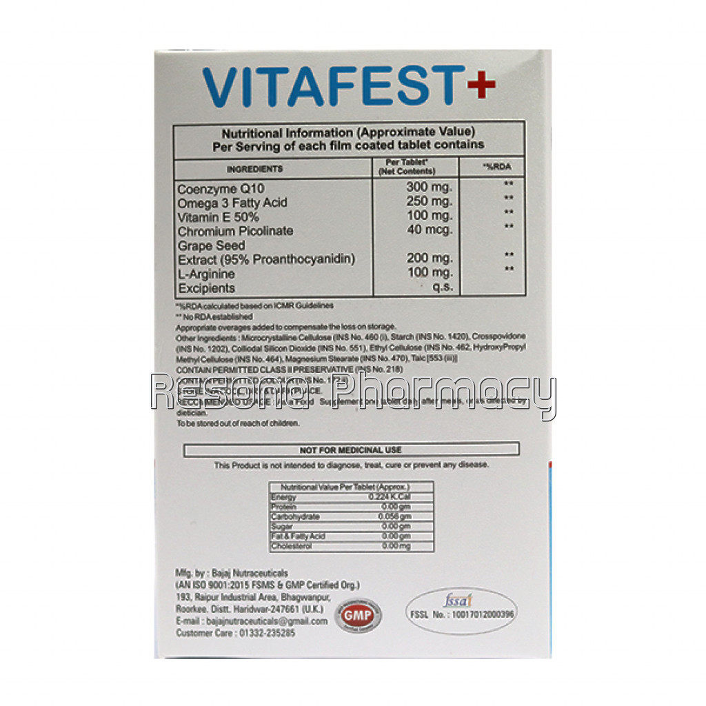 Vitafest Plus Tablets