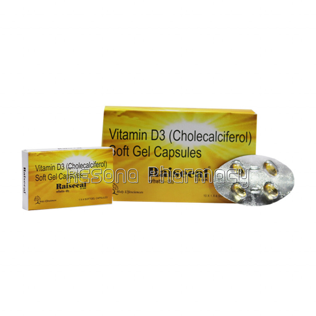 Raisecal D3 60K Softgels