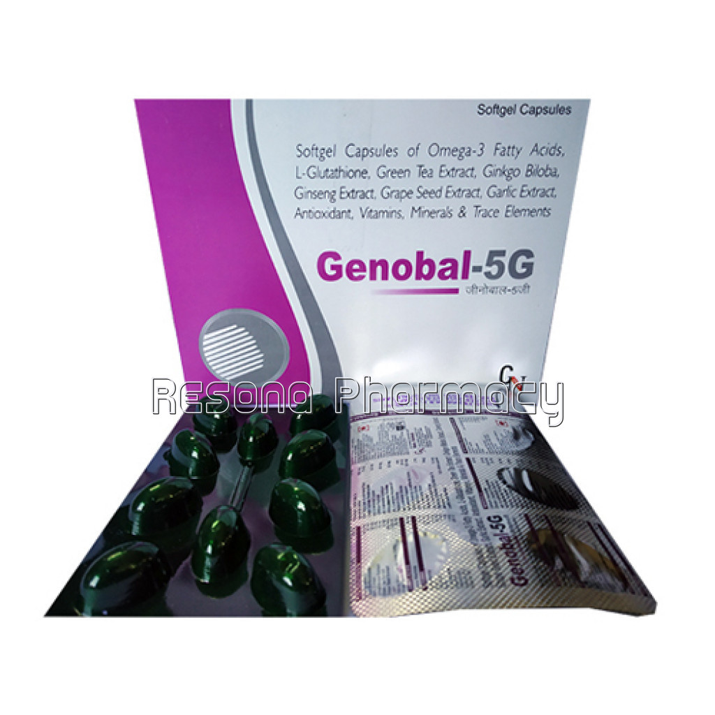 Genobal 5G Cap. Soft Gelatin