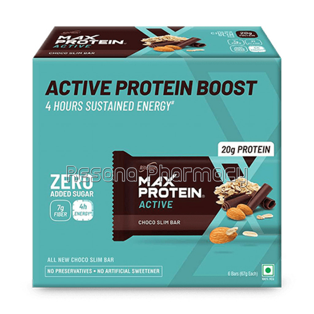 Max Protein Active Choco Slim (Pack Of 6) 402G