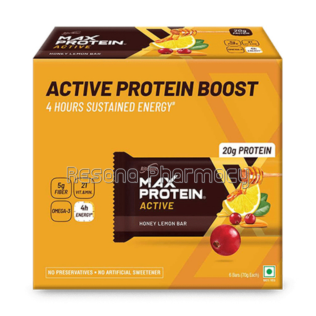 Max Protein Active Honey Lemon (Pack Of 6)