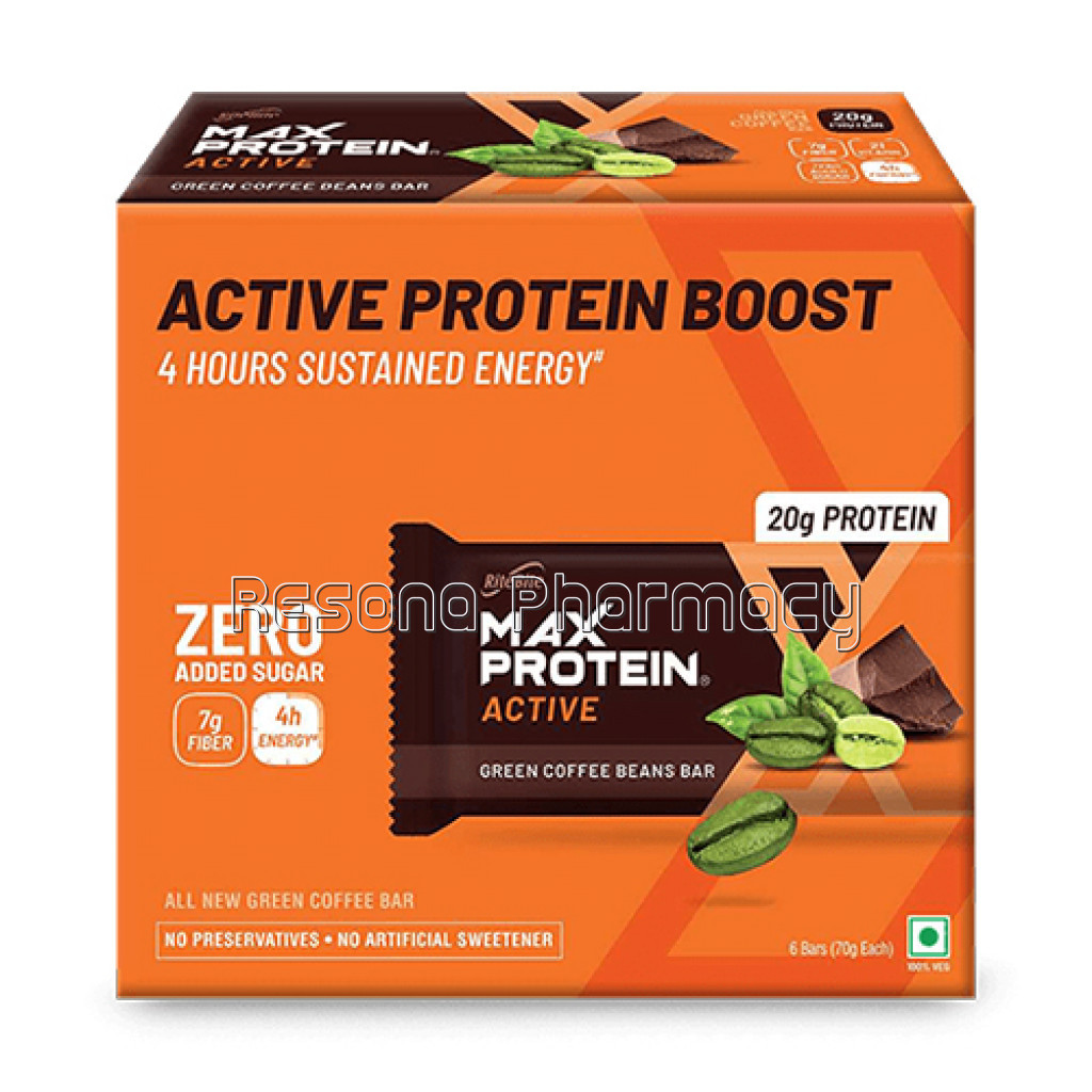 Max Protein Active Green Coffee Beans (Pack Of 6)