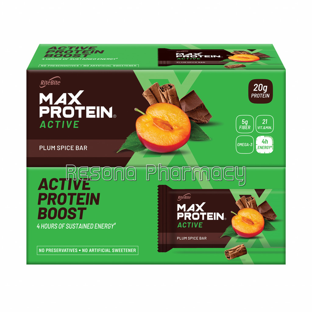 Max Protein Active Plum Spice (Pack Of 12)