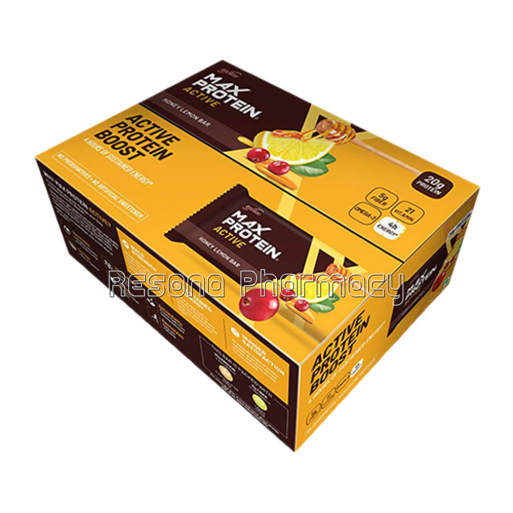 Max Protein Active Honey Lemon (Pack Of 12)