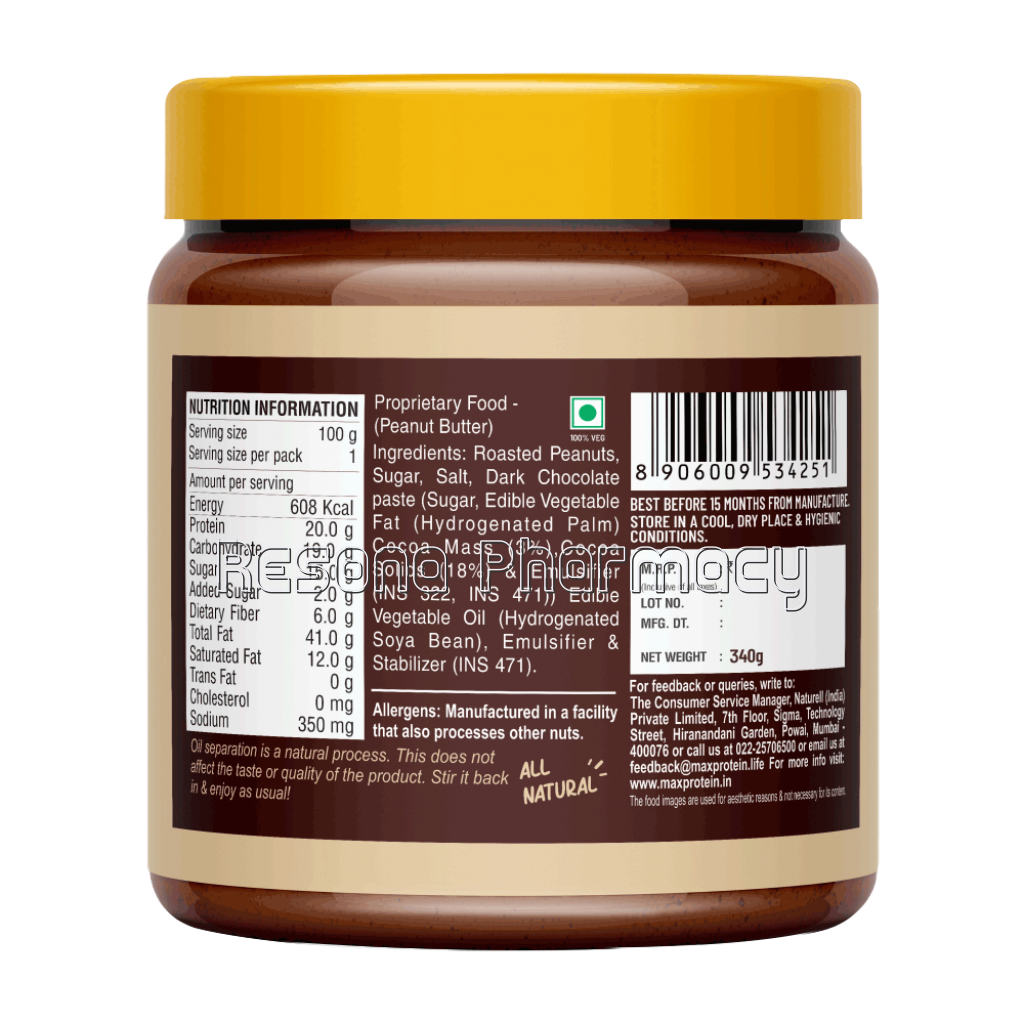 Max Protein Peanut Butter Choco Creamy