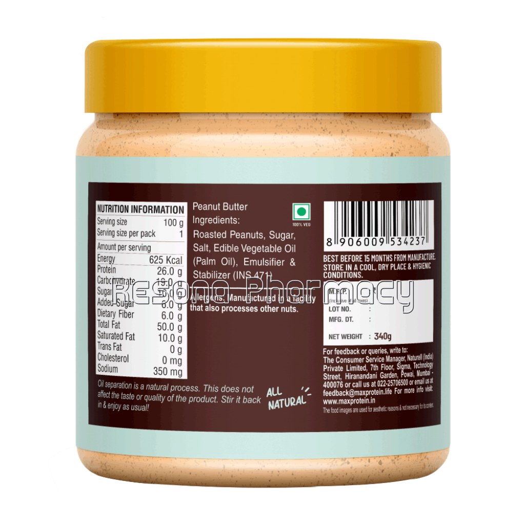 Max Protein Peanut Butter Classic Crunchy