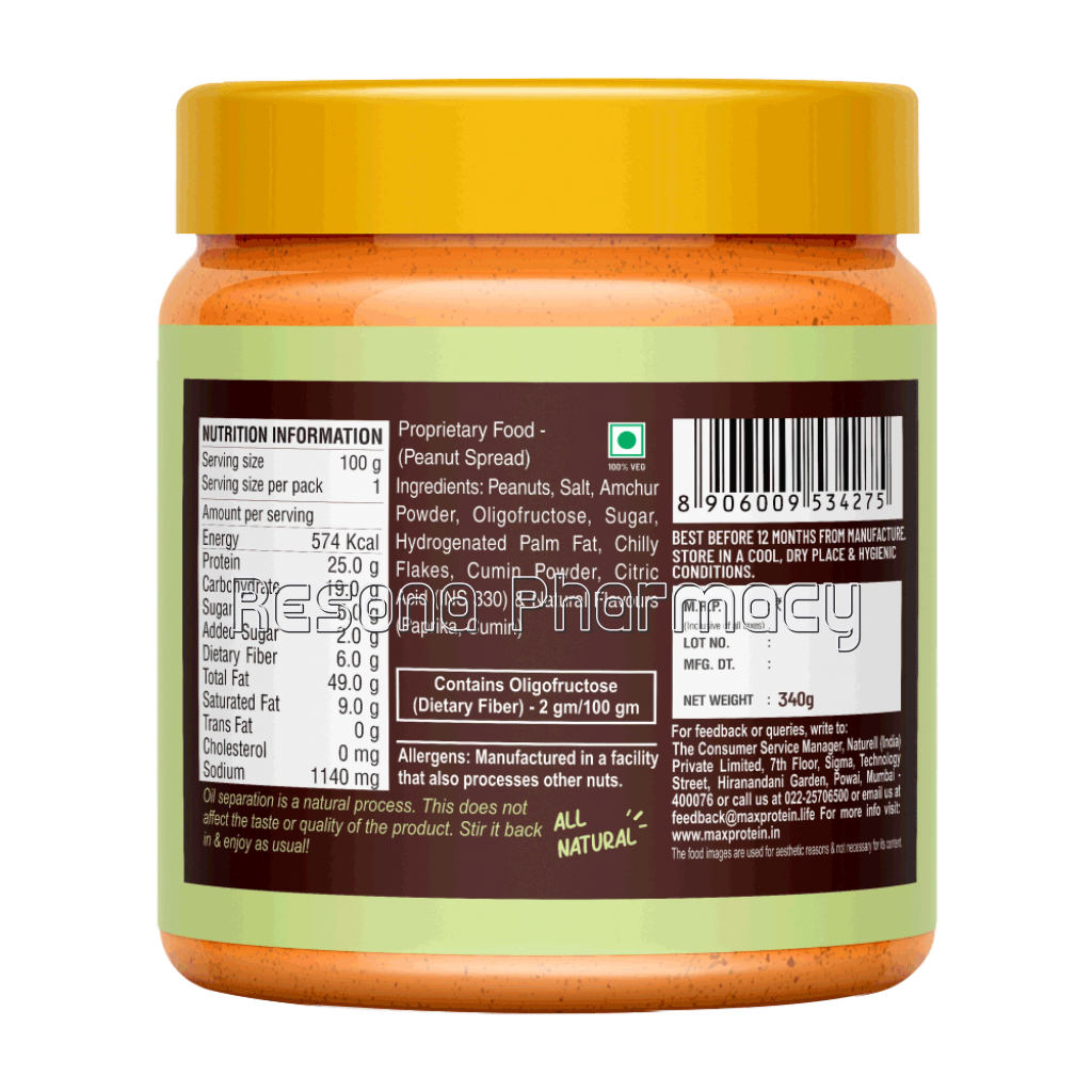 Max Protein Peanut Butter Spicy Chutney