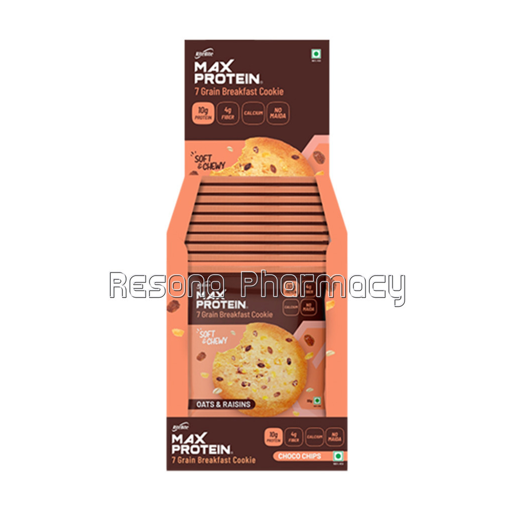 Max Protein Oats and Raisins Cookie (Pack Of 12)