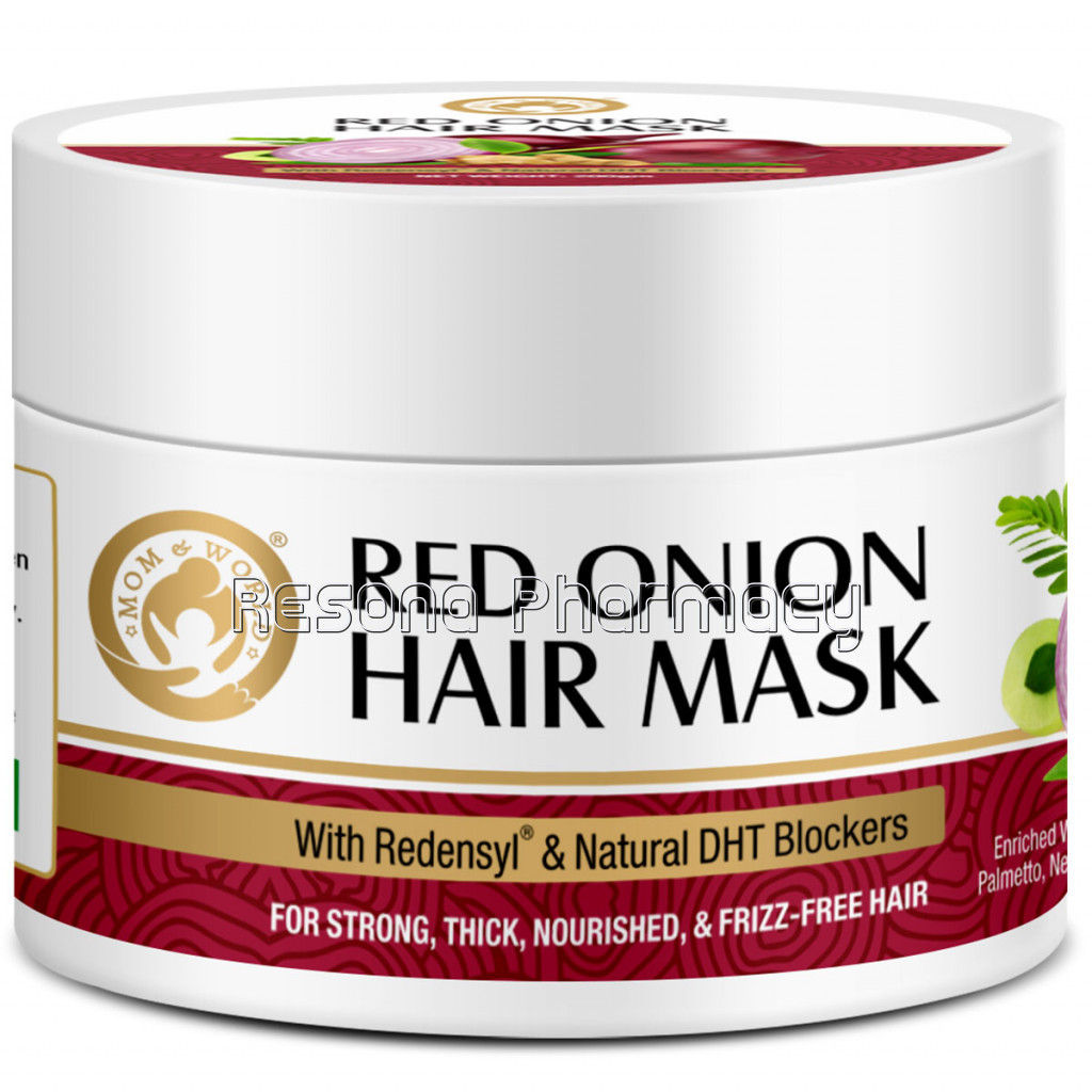 Mom and World Red Onion Hair Mask, 200Ml