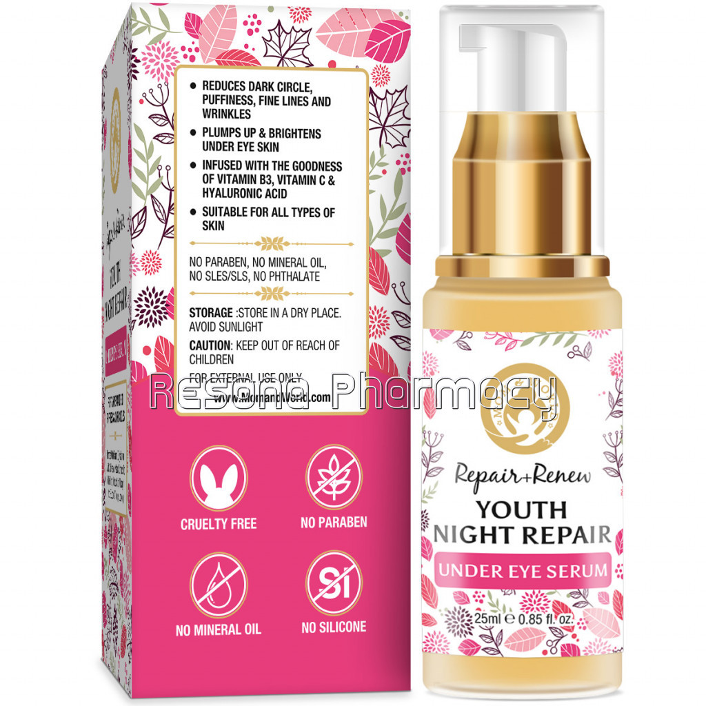 Repair Plus Renew Youth Night Repair Under Eye Serum, 25Ml