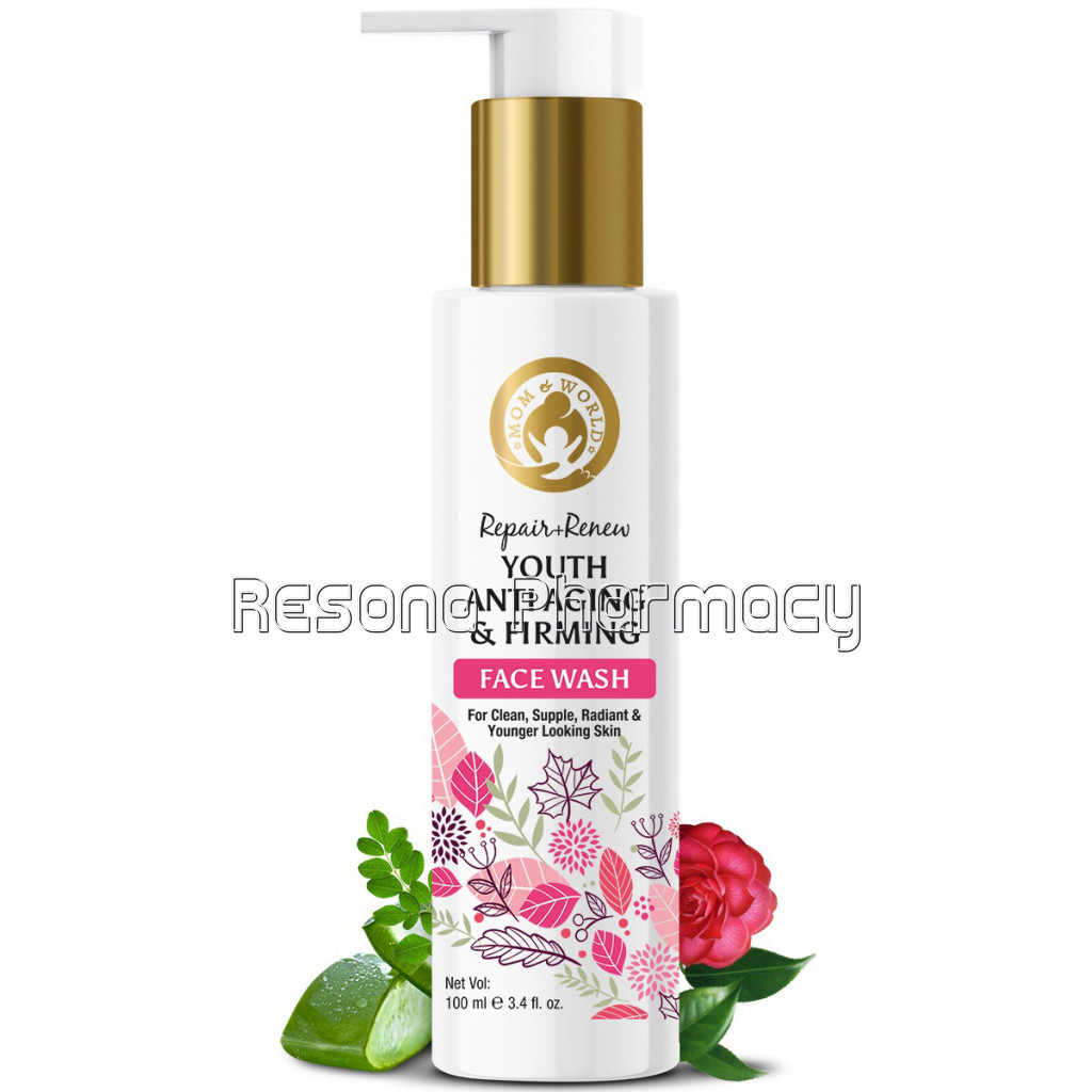 Repair Plus Renew Youth Anti Aging and Firming Face Wash, 100Ml