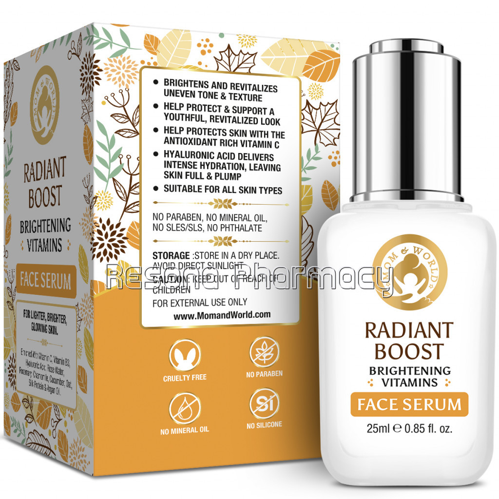 Radiant Boost Brightening Vitamins Face Serum, 25Ml