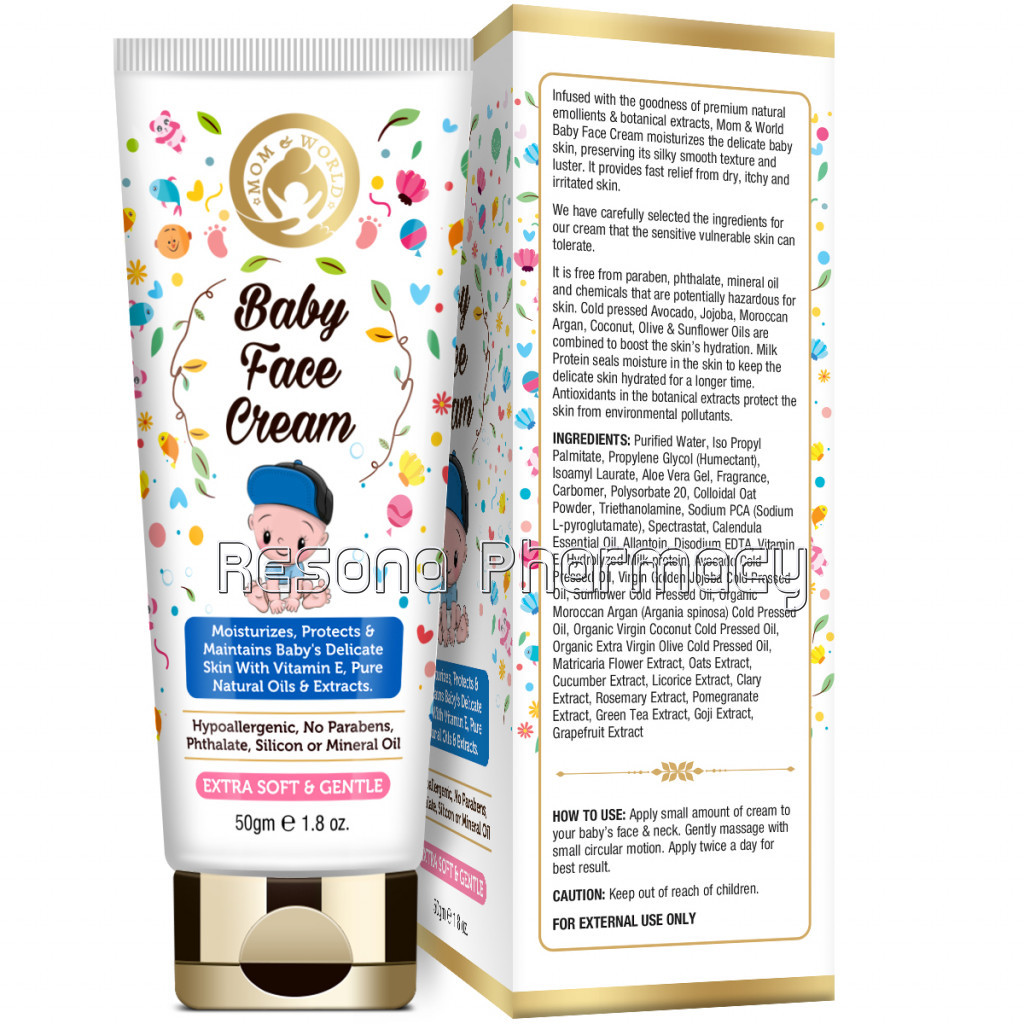 Baby Face Cream Extra Soft And Gentle, 50G