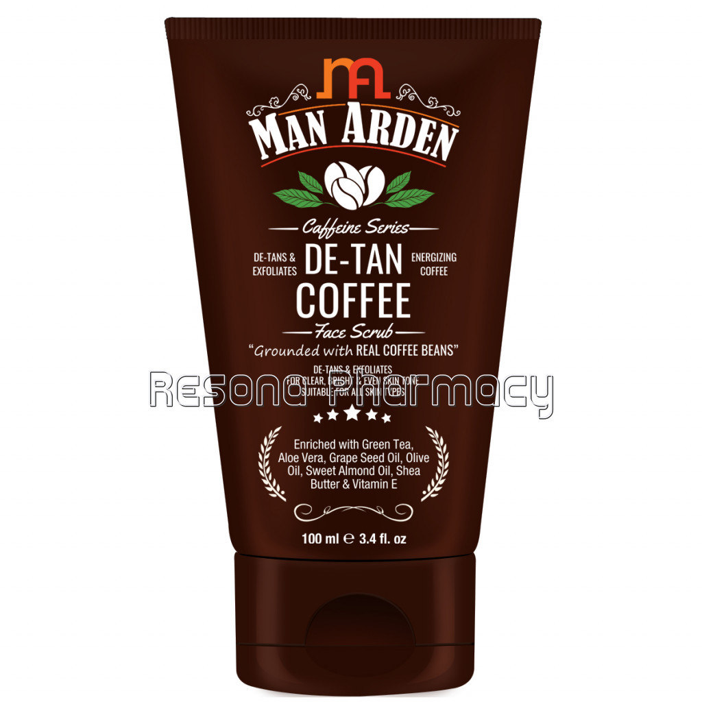 Caffeine De Tan Coffee Face Scrub, 100Ml