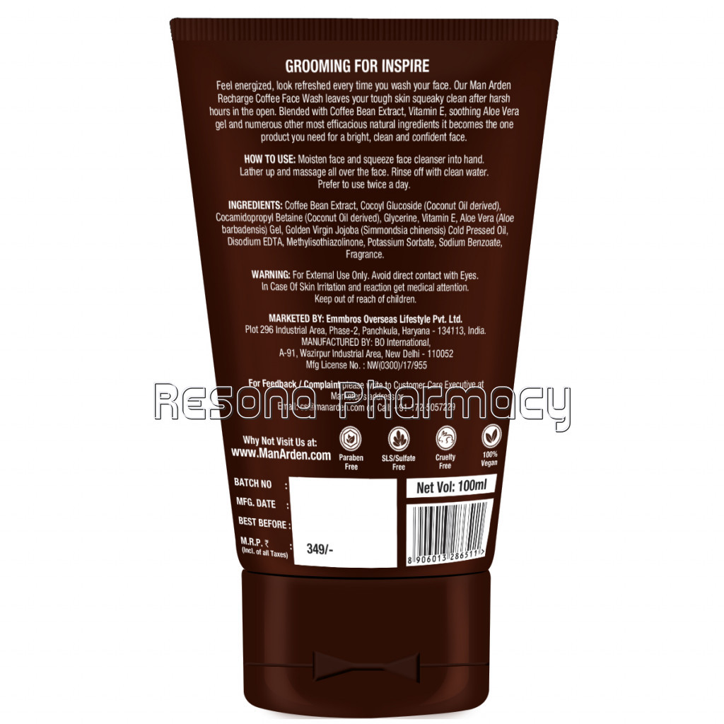 Coffee Face Wash, 100Ml