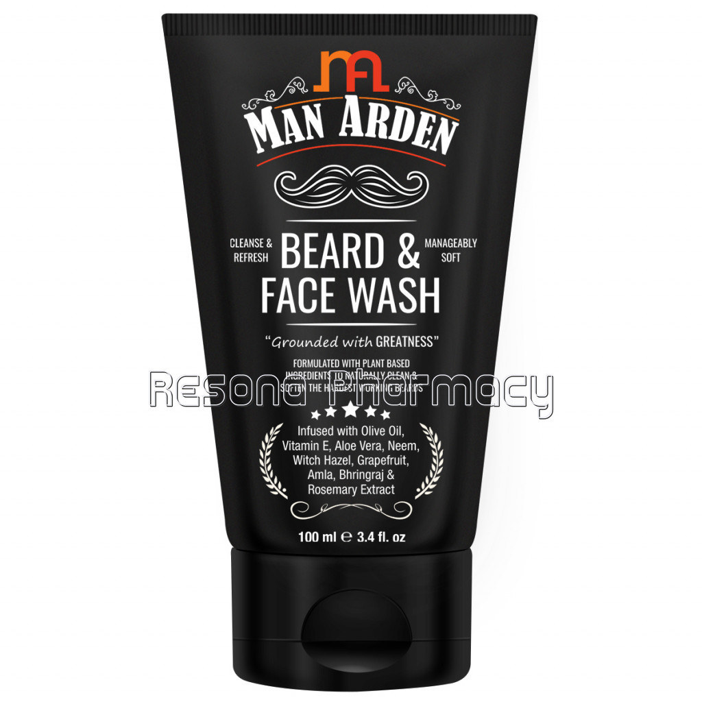 Beard and Face Wash, 100Ml