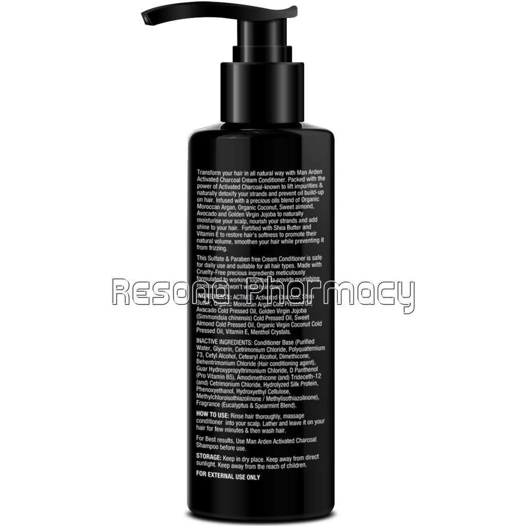 Activated Charcoal Cream Conditioner, 200Ml