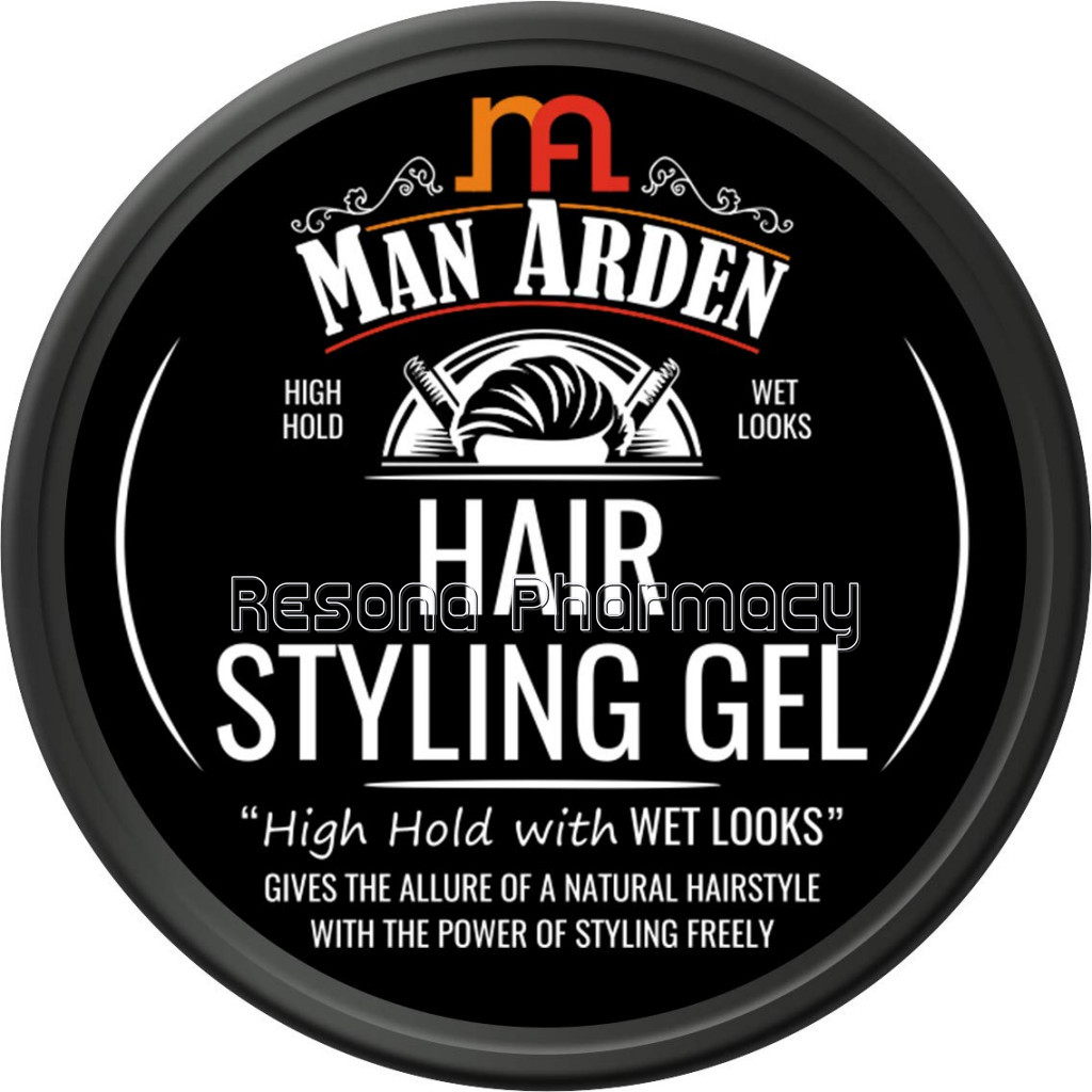Hair Styling Gel – High Hold With Wet Looks, 50G