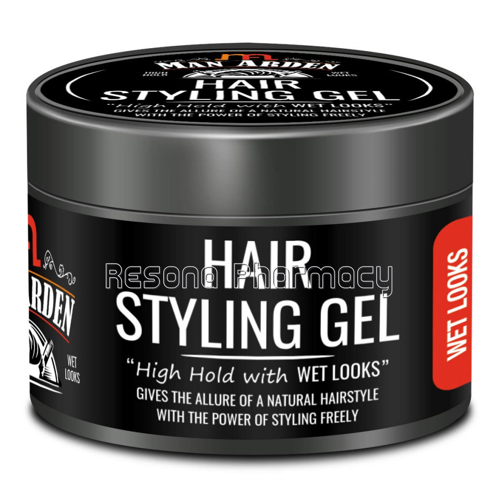 Hair Styling Gel – High Hold With Wet Looks, 50G