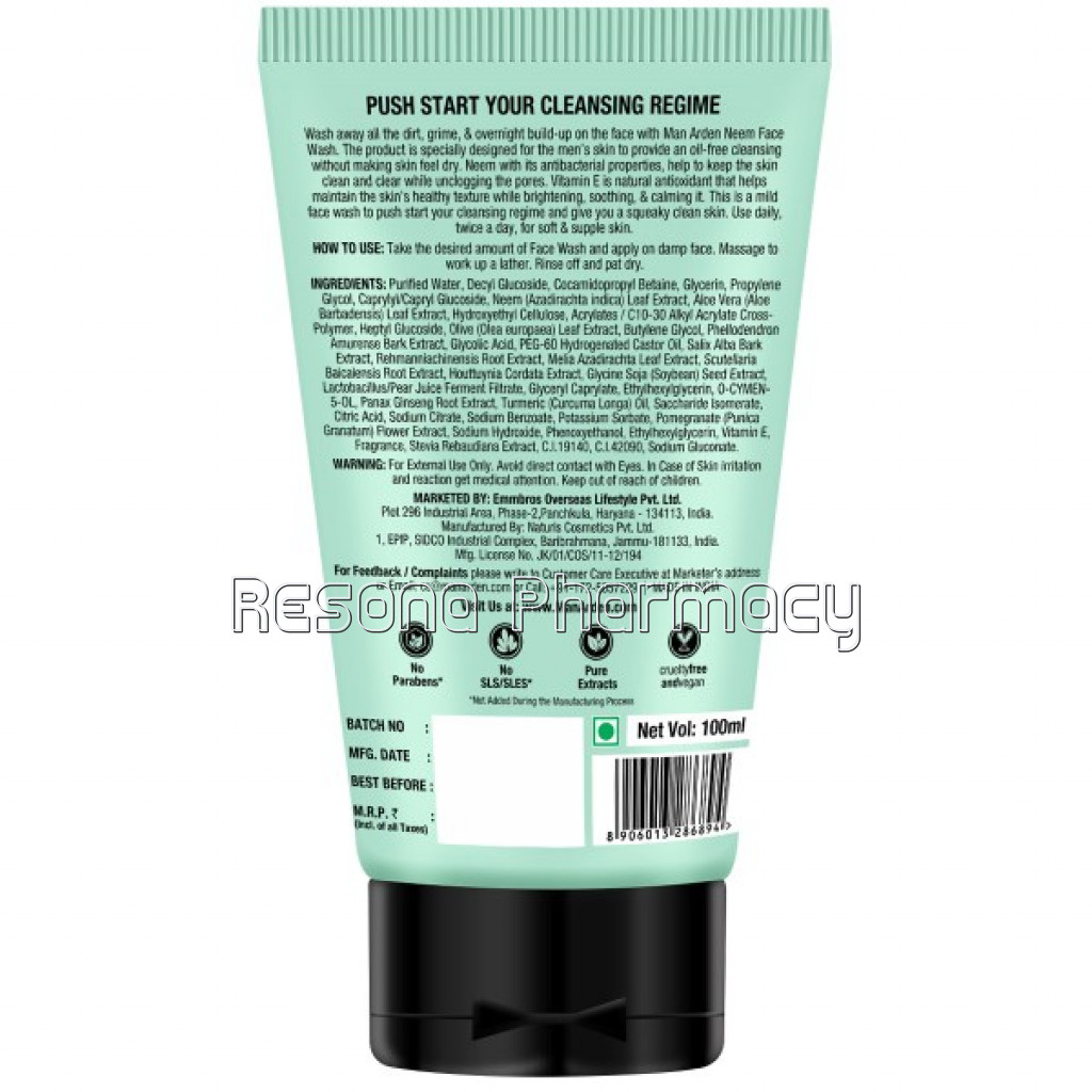 Anti Acne Neem Face Wash ,100Ml