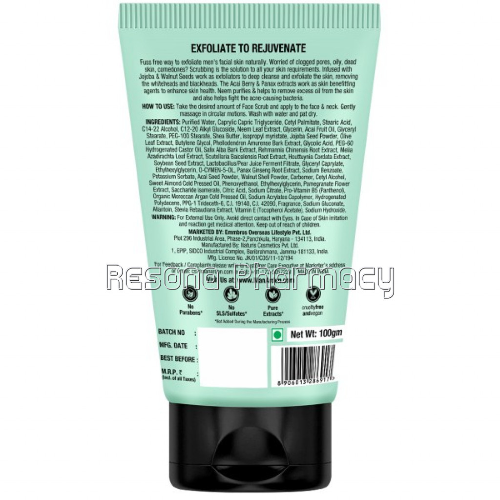 Anti Acne Neem Face Scrub, 100G