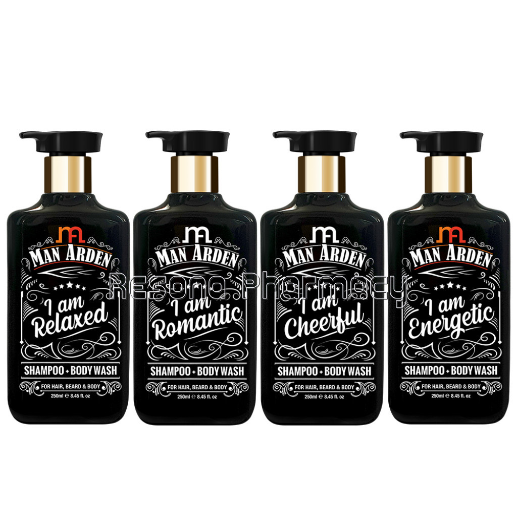 Shampoo Plus Body Wash Combo (250Ml Each)