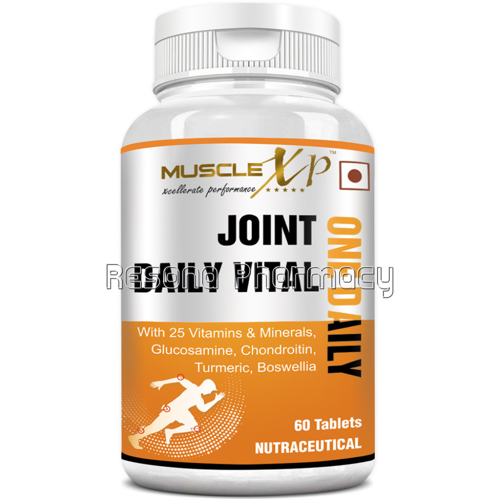 Joint Daily Vital One Daily Multivitamin With Glucosamine, Chondroitin, Turmeric, 60 Tablets