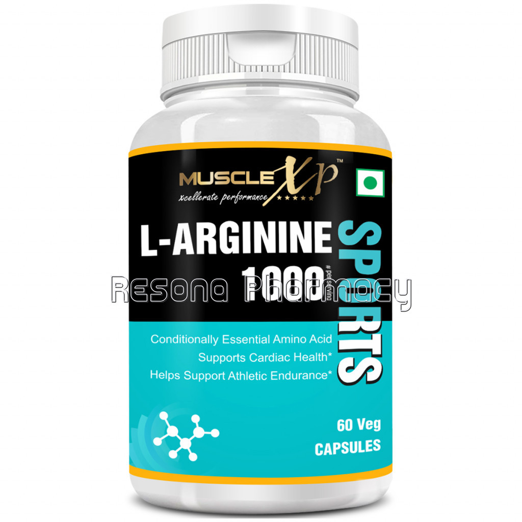 L Arginine For Athletic Endurance  60 Capsules