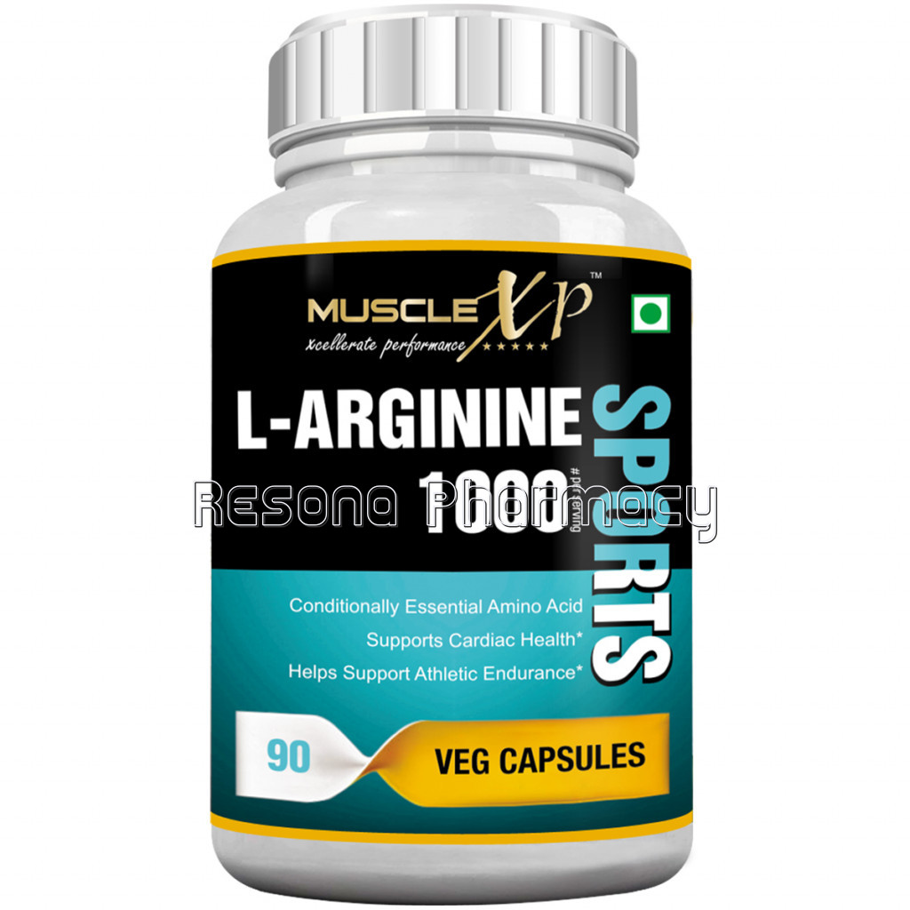 L Arginine 1000, 90 Caps
